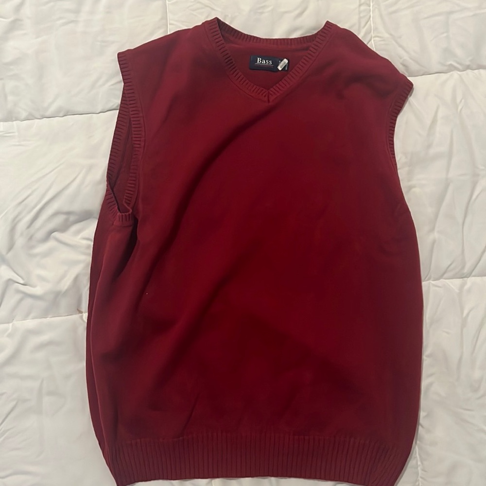 Bass V-Neck Sweater Vest